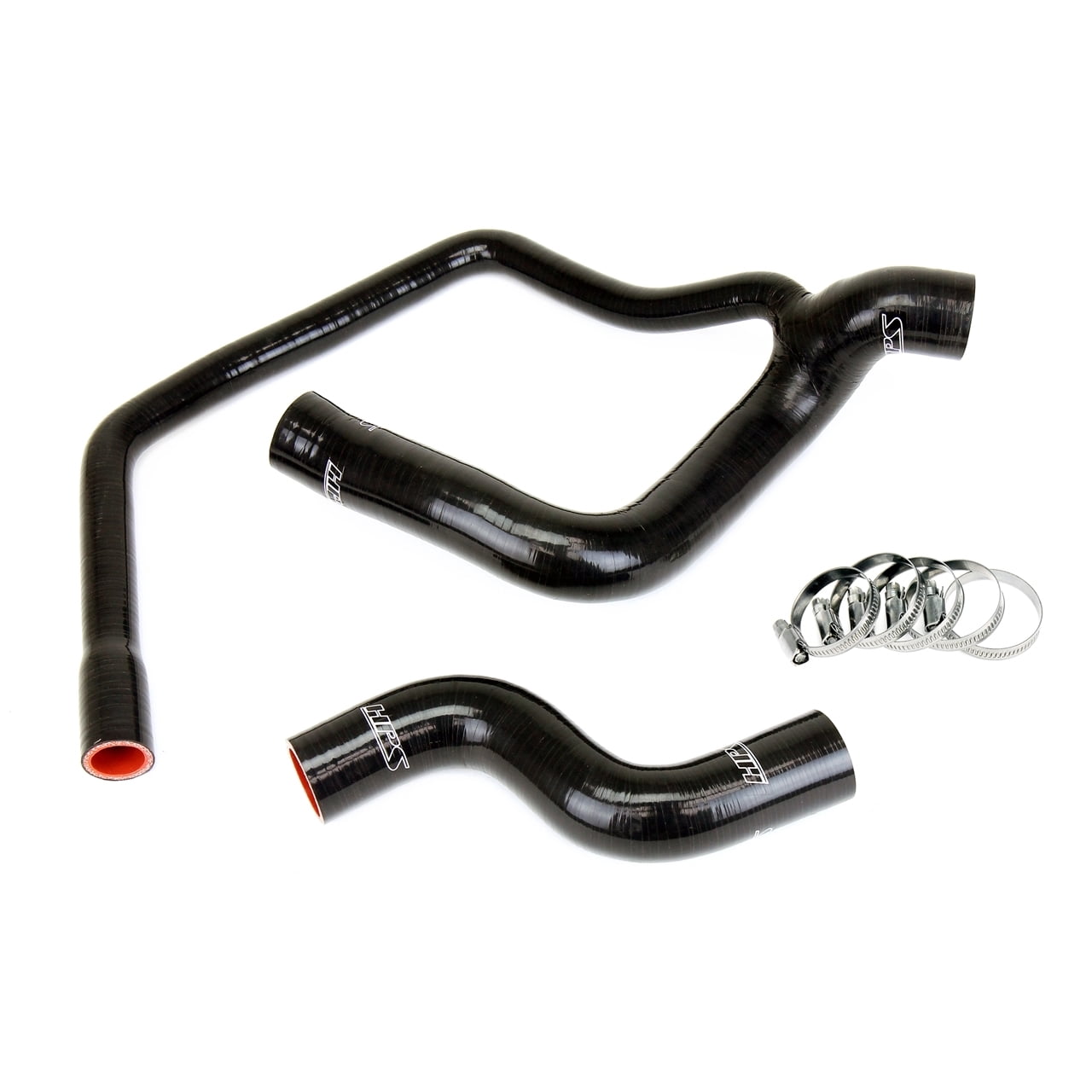 HPS Black Silicone Radiator Hose Kit for Mercedes-Benz 1986-1987 300SDL ...