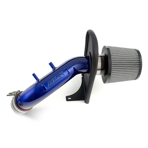 HPS Blue Air Intake Kit with Heat Shield Compatible for 2004-2008 Acura TSX 2.4L 2003-2006 Honda Accord 2.4L without MAF Sensor, 827-737BL
