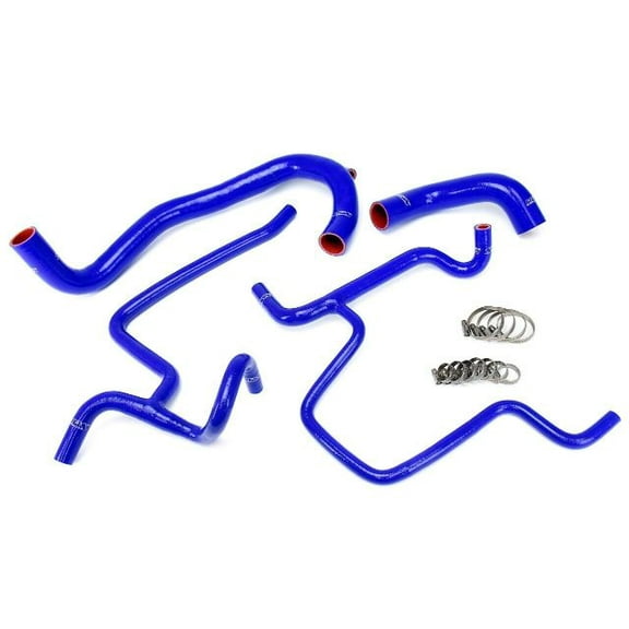 HPS Blue Reinforced Silicone Radiator Hose Kit for Chrysler 12-13 300C SRT8 Dodge 11-13 Challenger SRT8 12-13 Charger SRT8 6.4L V8 Fits select: 2011-2012 DODGE CHALLENGER SRT-8