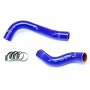 HPS Blue Reinforced Silicone Radiator Hose Kit Coolant for Lexus 15-18 RCF GSF V8 5.0L Fits select 2015-2018 LEXUS RC-F, 2016-2018 LEXUS GS-F