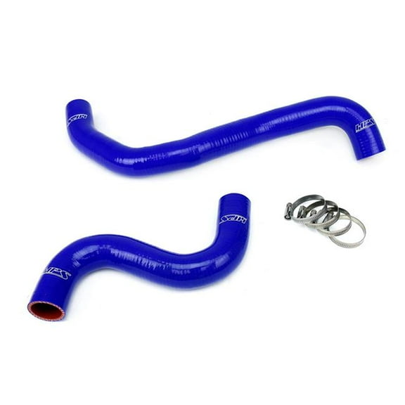 HPS Blue Reinforced Silicone Radiator Hose Kit Coolant for Nissan 09-13 GTR Fits select: 2009-2021 NISSAN GT-R