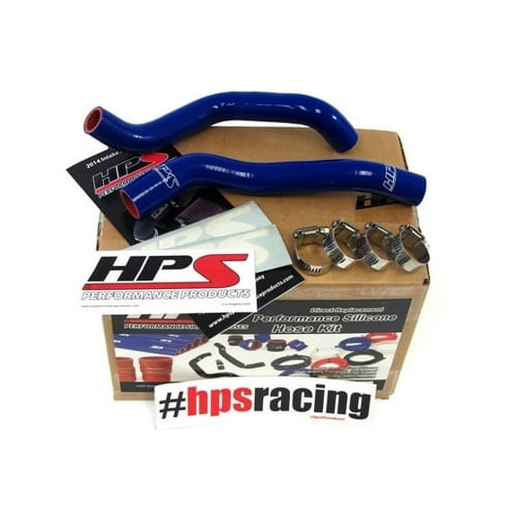 HPS Blue Reinforced Silicone Radiator Hose Kit for Kawasaki 08-14 KFX450R