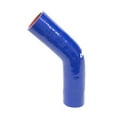 thumbnail image 1 of HPS HTSEC45-175-L10 1-3/4" ID 10" 4-ply Blue Silicone 45 Deg. Elbow Coupler Hose, 1 of 4