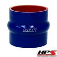 thumbnail image 1 of HPS HTSHC-350-BLUE 3-1/2" ID 3" 4-ply Blue Silicone Hump Coupler Hose, 1 of 2