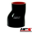 thumbnail image 1 of HPS HTSOR-300-350 3"-3-1/2" ID 3" Black Silicone Offset Reducer Coupler Hose, 1 of 3
