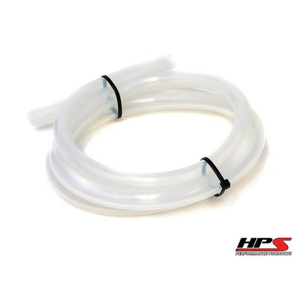 HPS HTSVH4-CLEARx10 5/32" ID 10 feet Clear Silicone Vacuum Hose Tubing