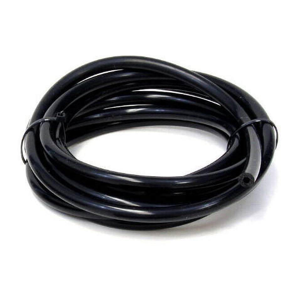 Vibrant 5/16 (8mm) I.D. x 10 ft. of Silicon Vacuum Hose - Black