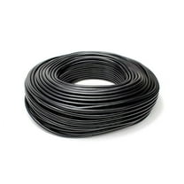 HPS HTSVH95-BLKx50 3/8" ID 50 feet Black Silicone Vacuum Hose Tubing