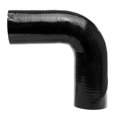 thumbnail image 1 of HPS High Temp 1/2" ID 4-ply Reinforced Silicone 90 Degree Elbow Coupler Hose Black (13mm ID), 1 of 3