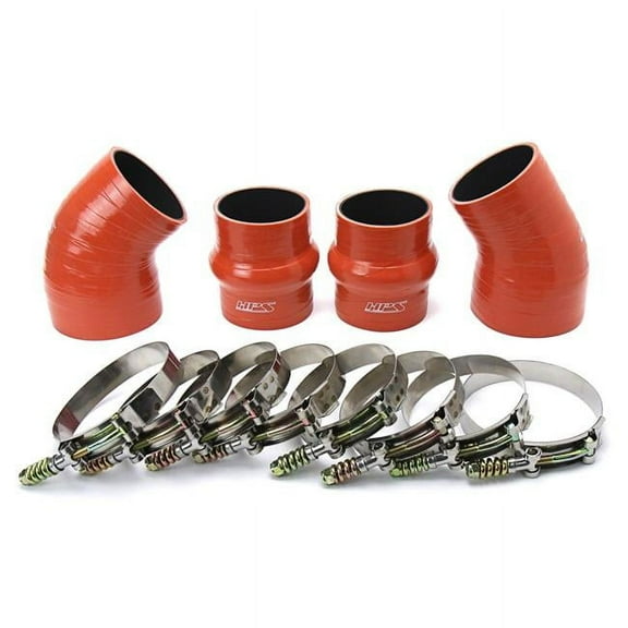 HPS Orange Silicone Intercooler Hose For 94-02 Ram Pickup 5.9L Cummins Diesel