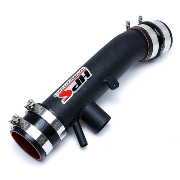 HPS Performance Black Air Intake Pipe (Post MAF Cool Short Ram) Compatible for 2014-2015 Lexus IS250 2.5L V6 F-Sport, 27-559WB