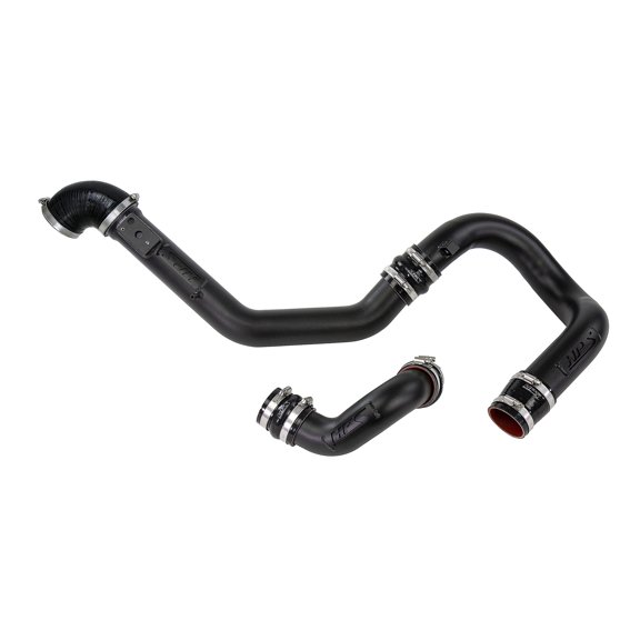 HPS Performance Black Intercooler Charge Pipe Complete Kit (3pcs) Cold Side + Hot Side Compatible for 2018-2022 Honda Accord 2.0L Turbo, 17-141WB