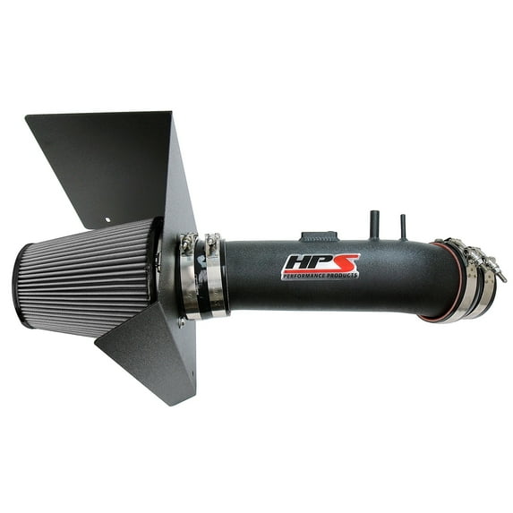 HPS Performance Black Shortram Air Intake Compatible for 2012-2019 Toyota Tundra 5.7L V8, 827-630WB