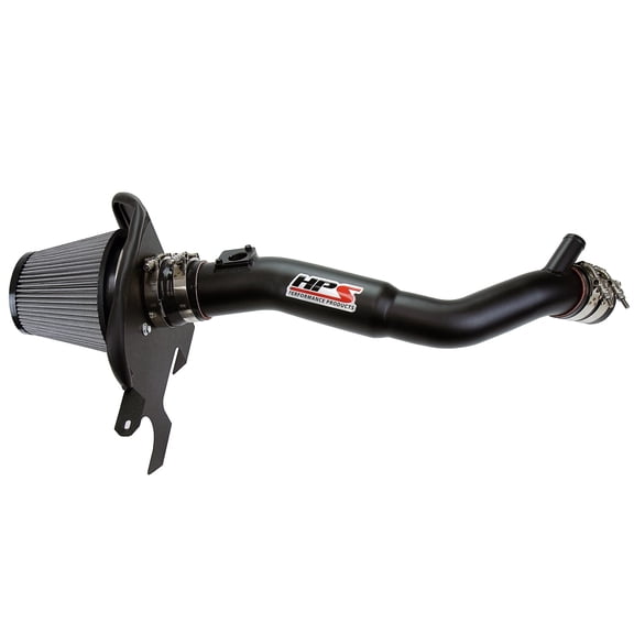 HPS Performance Black Shortram Air Intake Kit + Heat Shield Cool Ram Compatible for 2016-2017 Lexus IS200t RC200t GS200t 2018-2020 IS300 2018-2022 RC300 2018-2019 GS300 2.0L Turbo, 827-633WB