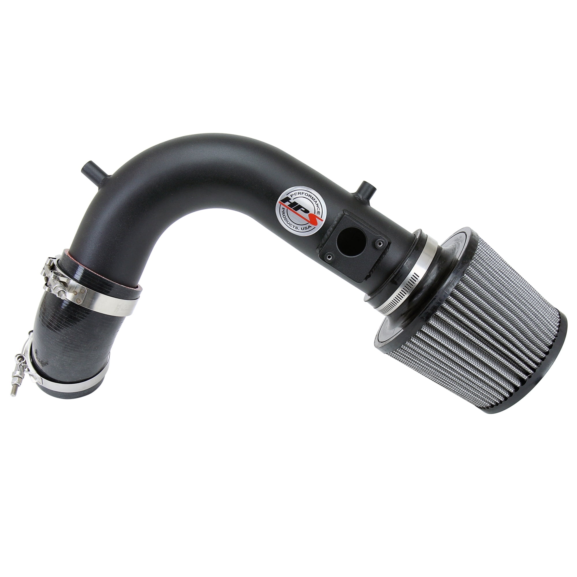 HPS Performance Black Shortram Cool Air Intake Kit Compatible for 2008 ...