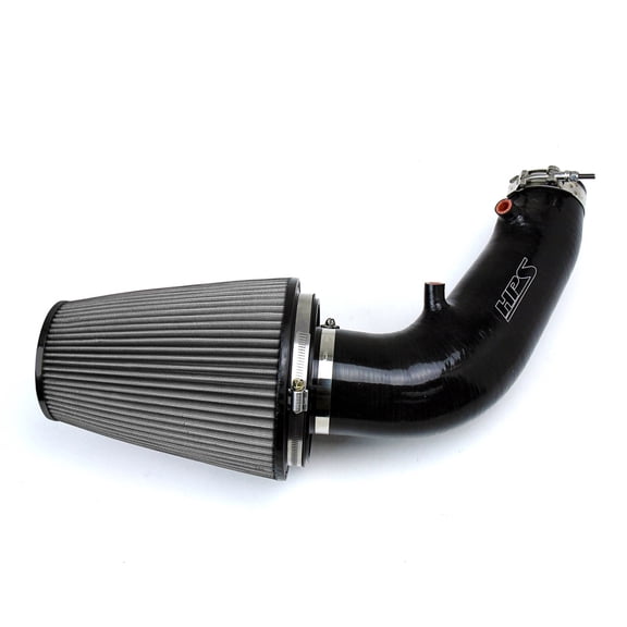 HPS Performance Black Silicone Air Intake Compatible for 2006-2009 Honda S2000 AP2 2.2L F22 drive-by-wire, 827-610WB