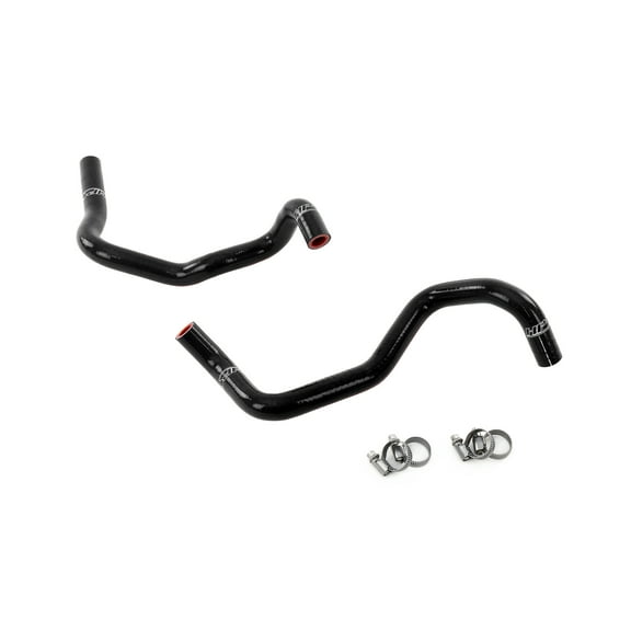 HPS Performance Black Silicone Heater Hose Kit Coolant Compatible for Subaru 09-10 Forester 09-13 Forester XT 08-11 Impreza 08-10 Impreza GT 08-14 STI WRX 2.5L Turbo & Non Turbo, 57-2131H-BLK