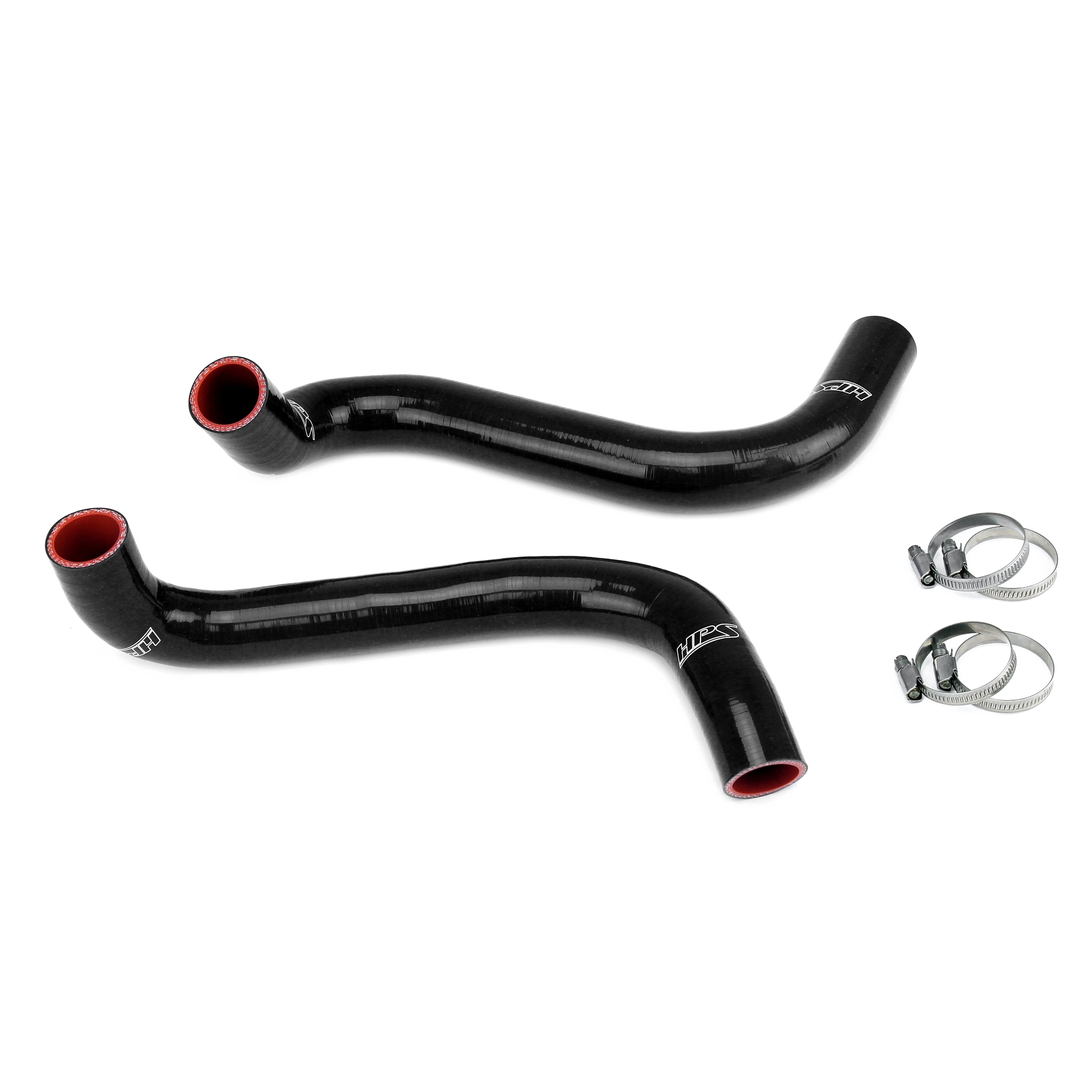 HPS Performance Black Silicone Radiator Hose Kit Compatible for 1984 ...