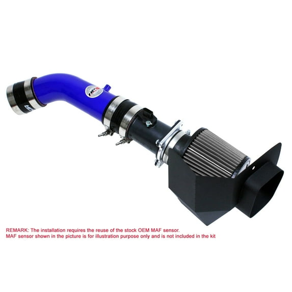 HPS Performance Blue Shortram Air Intake Kit Compatible for 2003-2006 Nissan 350Z 3.5L V6, 827-520BL