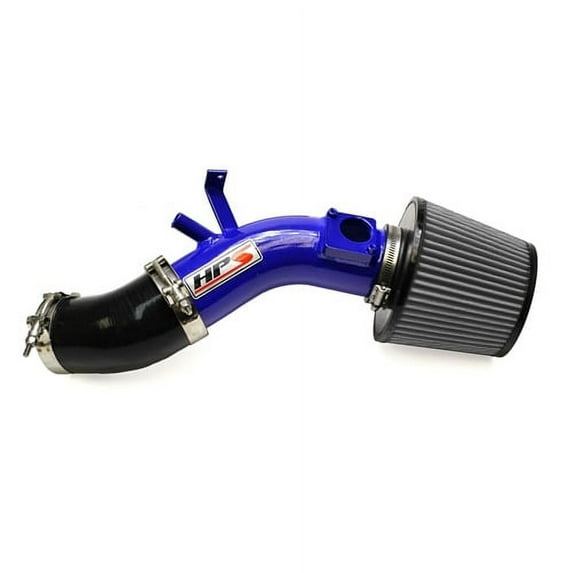 HPS Performance Blue Shortram Air Intake Kit Cool Ram Compatible for 2005-2008 Toyota Corolla Matrix Pontiac Vibe 1.8L 1ZZ-FE, 827-500BL, 827-500BL