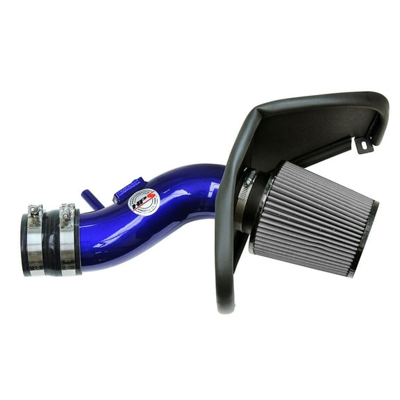 HPS Performance Blue Shortram Air Intake Kit + Heat Shield Cool Ram Compatible for 2017-2022 Honda Ridgeline 2016-2022 Pilot 2019-2022 Passport 3.5L V6, 827-621BL