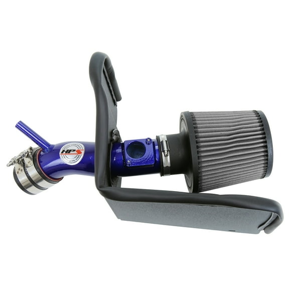 HPS Performance Blue Shortram Air Intake Kit + Heat Shield Cool Ram Compatible for 2018-2021 Toyota C-HR 2.0L, 827-631BL