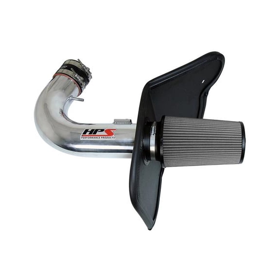 HPS Performance HPS-827-607P Cold Air Intake Kit for 2010-2015 Chevy Camaro SS 6.2L V8, Polished