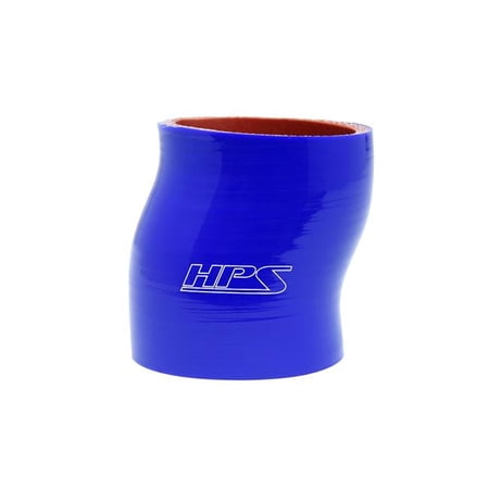 HPS Performance HPS-HTSOC-225-BLUE 2.25 in. Silicone Offset Coupler, Blue - 3 in.