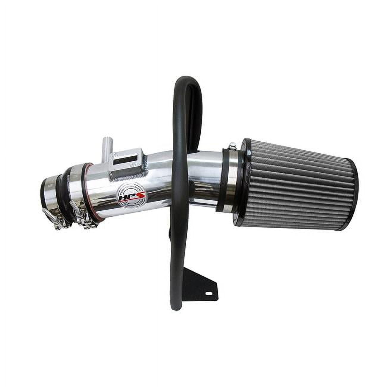 HPS Performance Polish Cold Air Intake Kit Compatible for 2013-2017 Honda Accord 3.5L V6, 827-626P