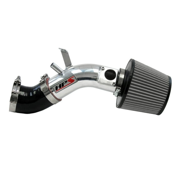 HPS Performance Polish Shortram Air Intake Kit Cool Ram Compatible for 2005-2008 Toyota Corolla Matrix Pontiac Vibe 1.8L 1ZZ-FE, 827-500P, 827-500P