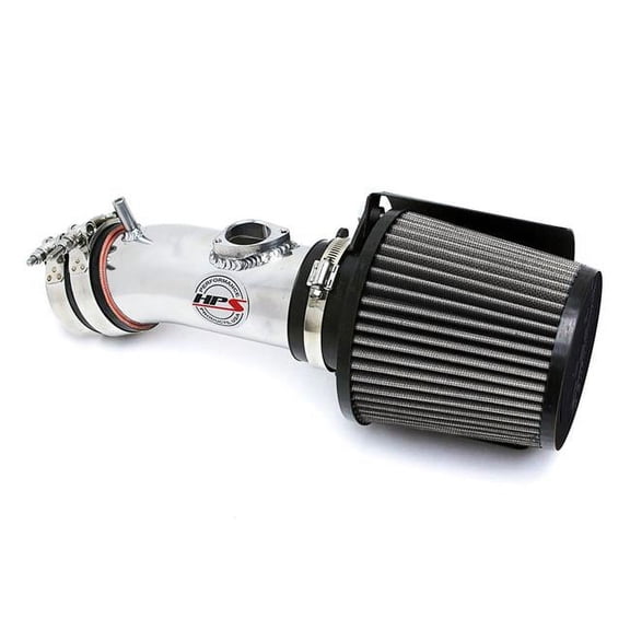 HPS Performance Polish Shortram Air Intake for 14-17 Mazda Mazda6 2.5L Skyactiv