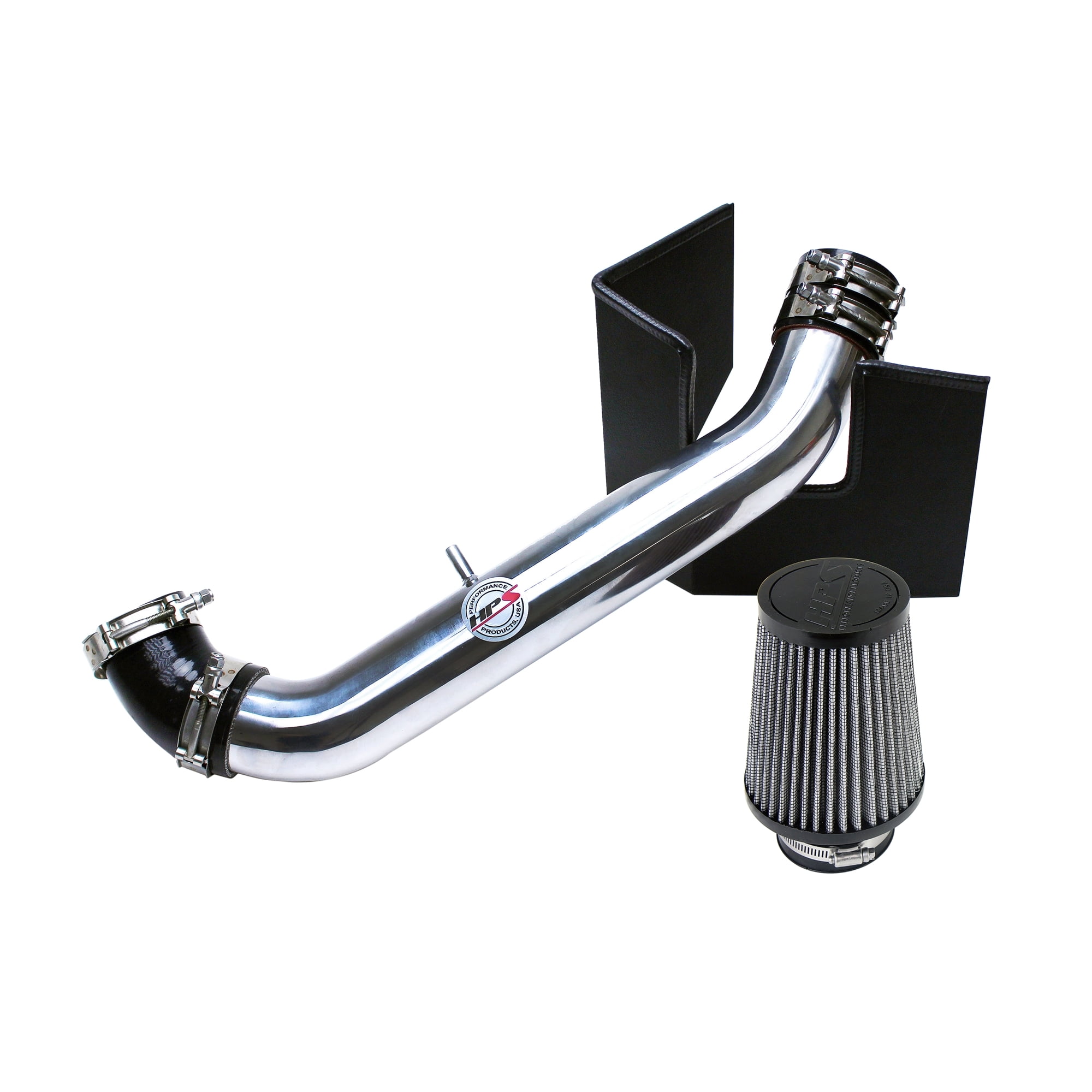 HPS Performance Polish Shortram Air Intake For 99-05 Mazda Miata 1.8L ...