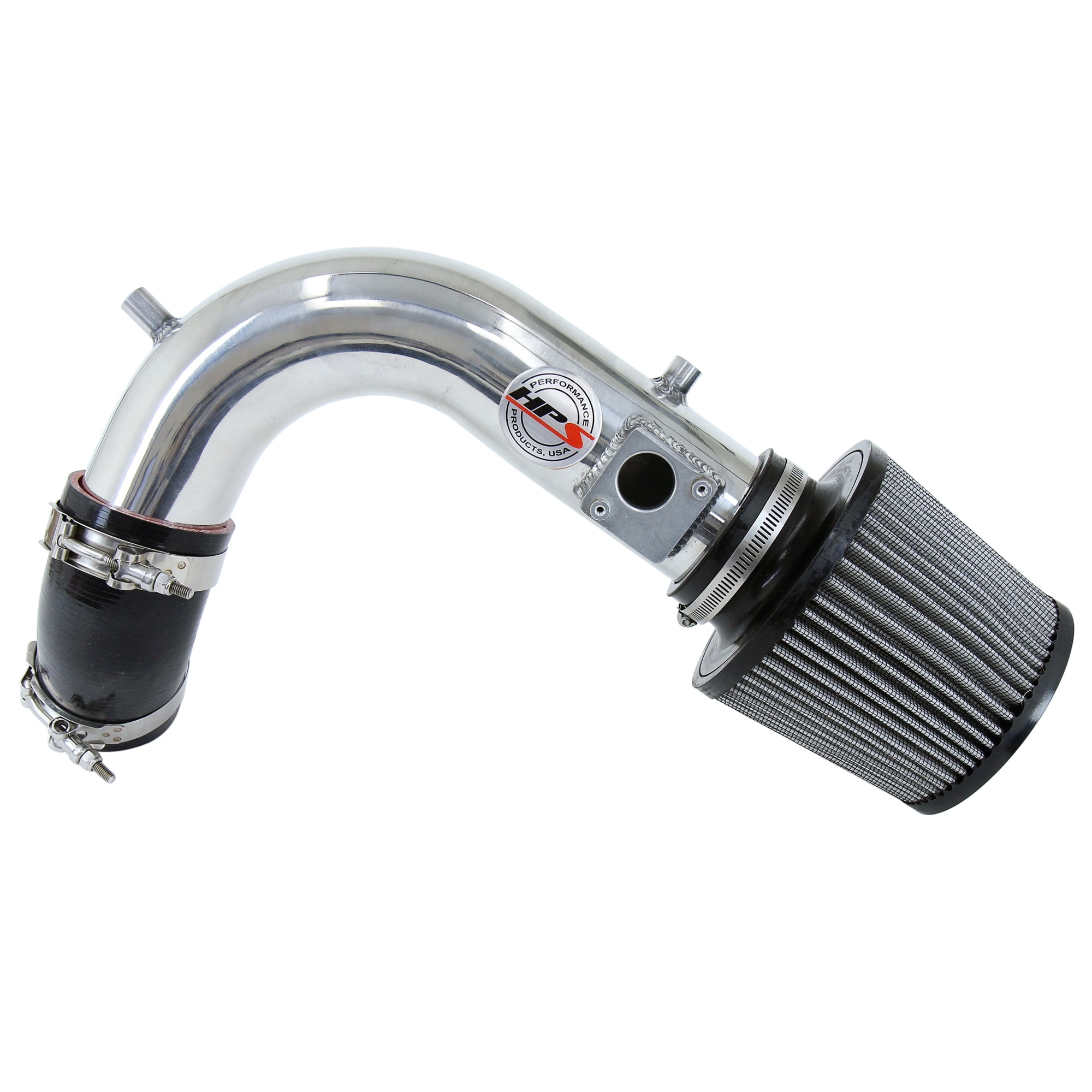 HPS Performance Polish Shortram Cool Air Intake Kit Compatible for 2008 ...