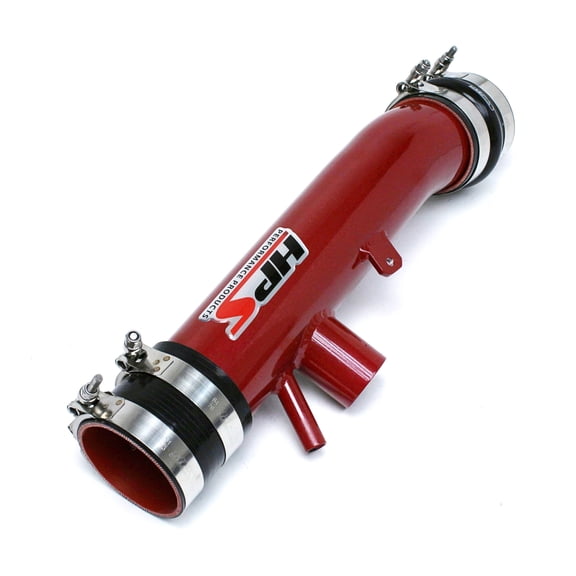 HPS Performance Red Air Intake Pipe (Post MAF Cool Short Ram) Compatible for 2014-2015 Lexus IS250 2.5L V6 F-Sport, 27-559R