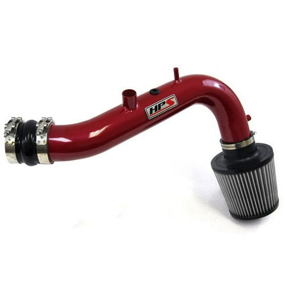 HPS Performance Red Shortram Air Intake Compatible for 2003-2006 Honda Element 2.4L, 827-106R
