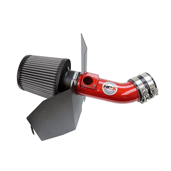 HPS Performance Red Shortram Air Intake Compatible for 2006-2007 Subaru WRX 04-07 WRX STi 2.5L Turbo, 827-606R