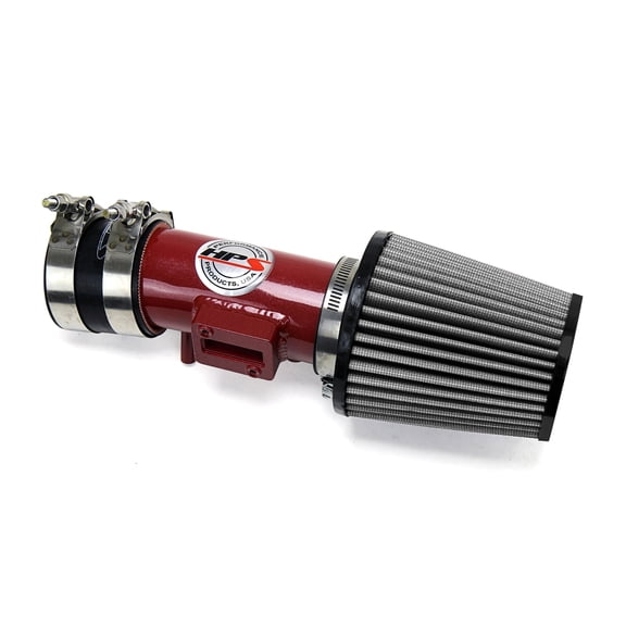 HPS Performance Red Shortram Air Intake Kit Compatible for 2009-2013 Honda Fit 1.5L, 827-102R
