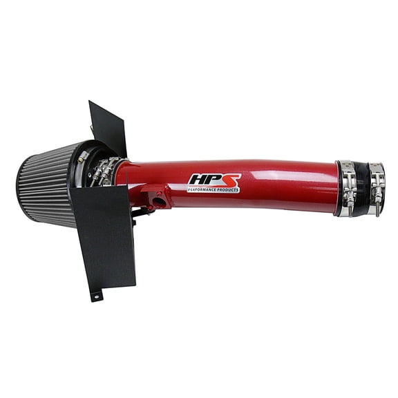 HPS Performance Red Shortram Air Intake Kit Cool Ram Compatible for 2010-2014 Toyota FJ Cruiser 4.0L 2010-2022 4Runner 4.0L V6, 827-583R
