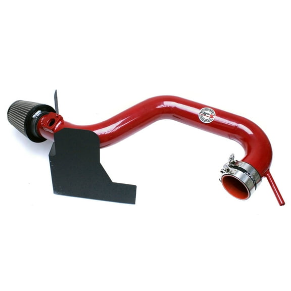 HPS Performance Red Shortram Air Intake Kit + Heat Shield Cool Ram Compatible for 2010-2012 Subaru Legacy Outback 2.5L Non Turbo, 827-557R