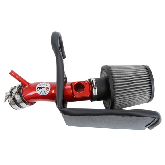 HPS Performance Red Shortram Air Intake Kit + Heat Shield Cool Ram Compatible for 2018-2021 Toyota C-HR 2.0L, 827-631R
