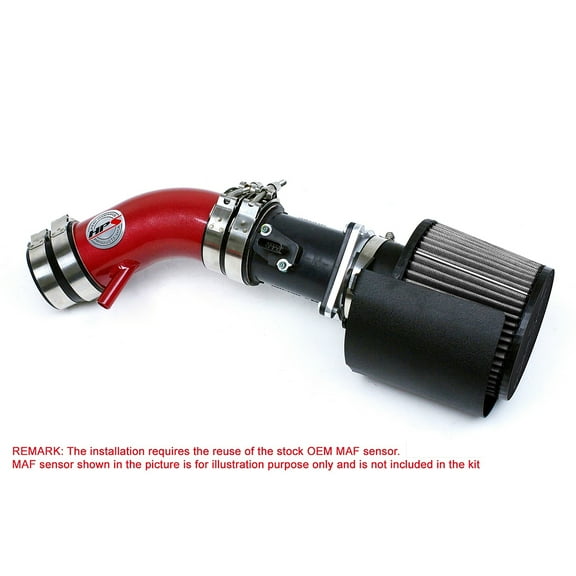 HPS Performance Red Shortram Air Intake for 02-06 Nissan Altima 2.5L 4Cyl