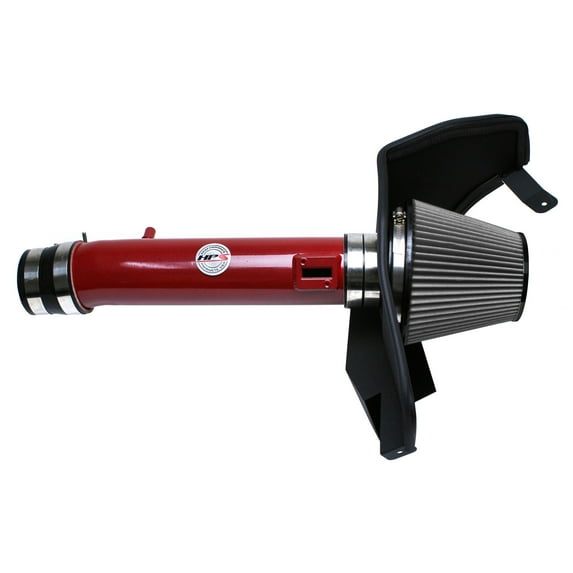HPS Performance Red Shortram Air Intake for 11-14 Ford Mustang 3.7L V6