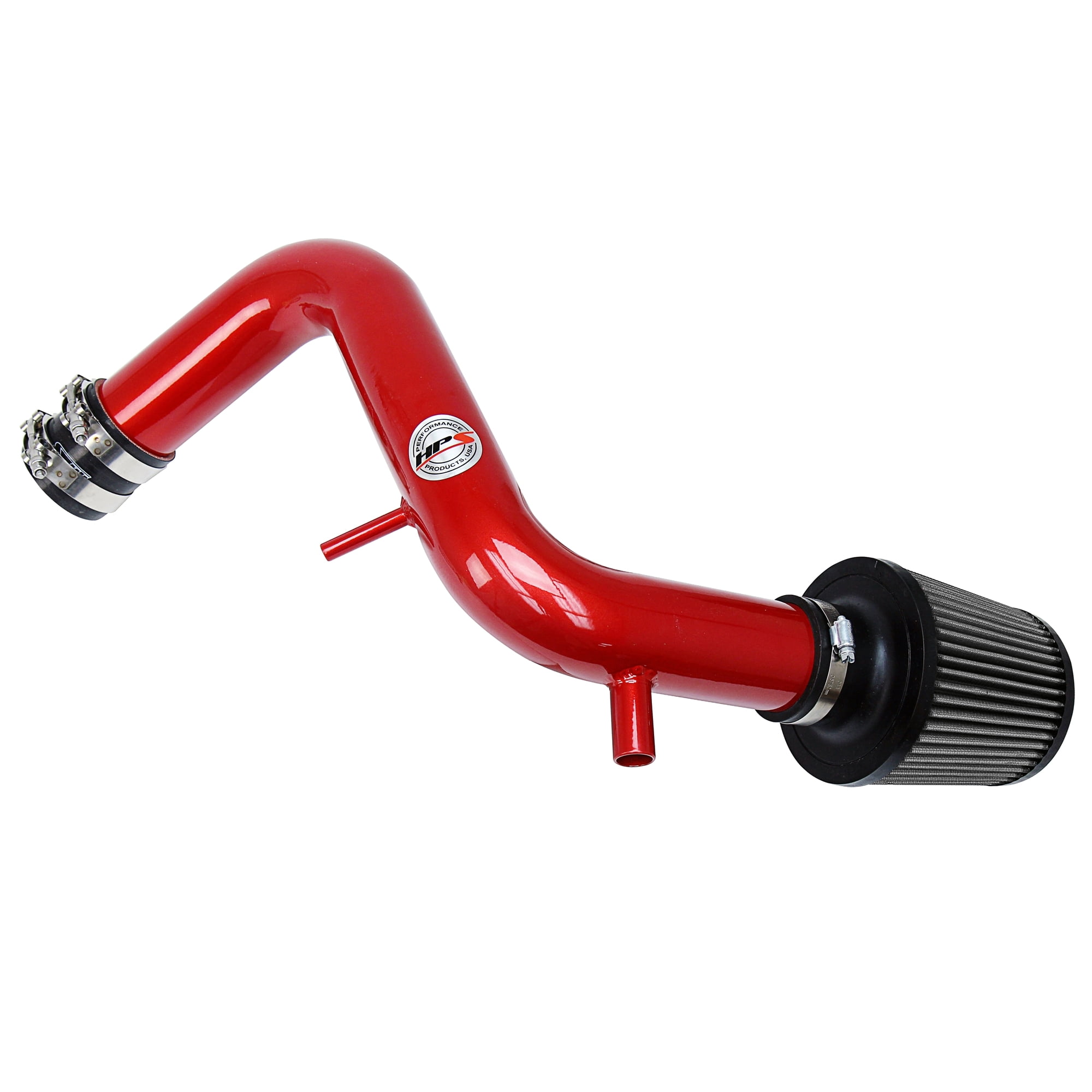 HPS Performance Red Shortram Cool Air Intake Kit Compatible for 2013 ...