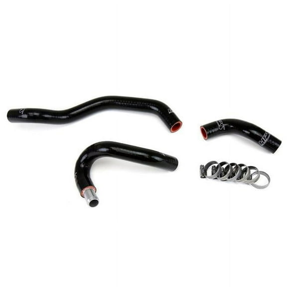 HPS Performance  Reinforced Silicone Heater Coolant Hose Kit for 2009-2018 Nissan 370Z, Black