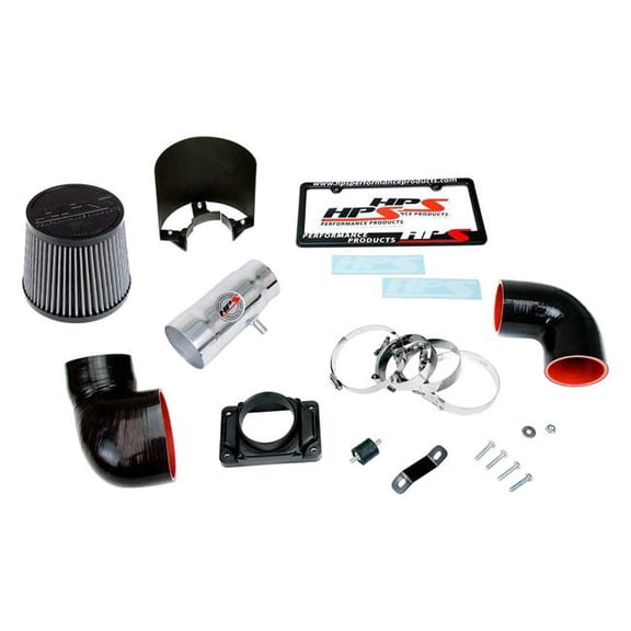 HPS Performance  Shortram Air Intake Kit for 1991-1999 Dodge Stealth Dohc Nonturbo, Polished