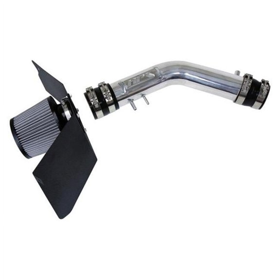 HPS Performance  Shortram Air Intake Kit with Heat Shield for 1995-1999 Toyota Tacoma 2.4L 2.7L, Polished