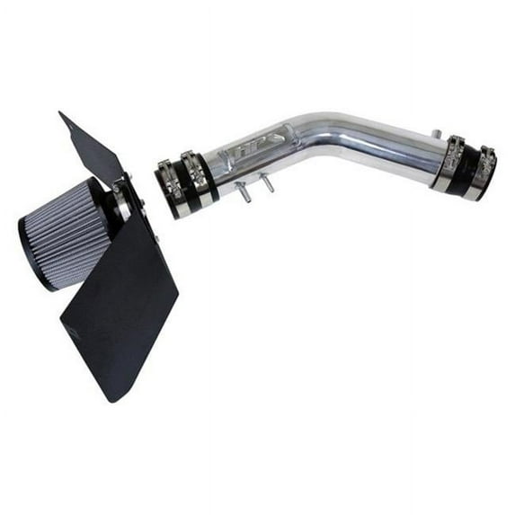 HPS Performance Shortram Air Intake Kit with Heat Shield for 1995-1999 Toyota Tacoma 2.4L 2.7L, Polished
