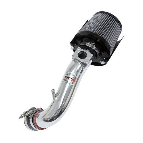 HPS Performance Shortram Air Intake Kit with Heat Shield for 2008-2014 Mitsubishi Lancer 2.0L 2.4L NonTurbo with EGR Tube, Polished