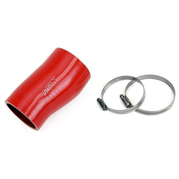 HPS Performance  Silicone Post MAF Air Intake Hose Kit for 2017-2019 Honda Civic X Type R 2.0L Turbo, Red