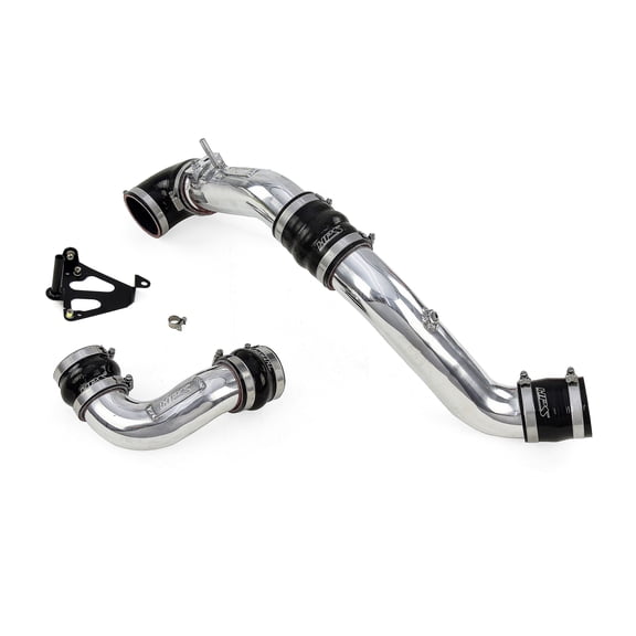 HPS Polished Intercooler Charge Pipe Kit Cold Side and Hot Side Compatible for 2024 Acura Integra Type S 2023-2024 Honda Civic Type R 2.0L Turbo, 17-156P